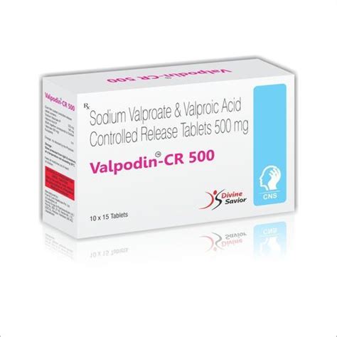 Sodium Valproate And Valproic Acid Controlled Release Tablets 500mg At Best Price In Ahmedabad