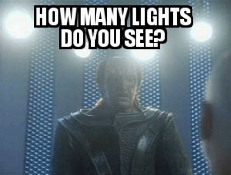 How Many Lights Do You See Blank Template Imgflip