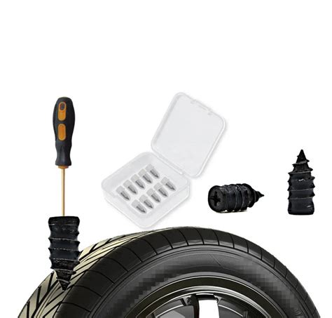 Vacuum Tyre Repair Set Nail Kit For Wheels Car Motorcycle Scooter