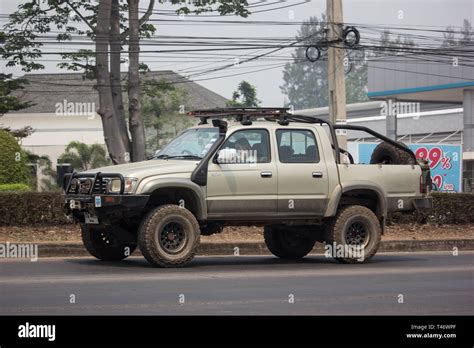 Chiangmai Thailand April Private Toyota Hilux Tiger Pickup