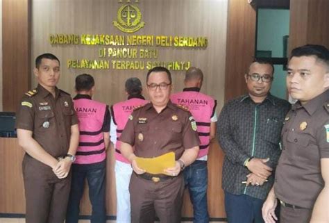 Kejari Pakam Tetapkan Tiga Tersangka Dugaan Korupsi Rehabilitasi Pagar