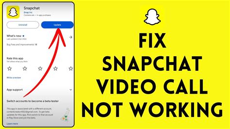 How To Fix Snapchat Video Call Not Working 2024 Snapchat Tutorial