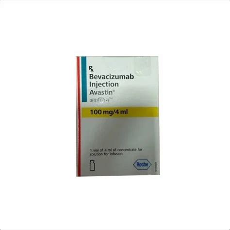 Roche Products India Pvt Ltd Avastin Mg Ml Bevacizumab Injection