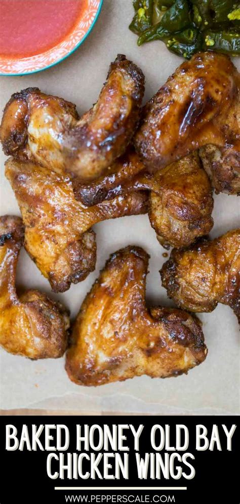 Honey Old Bay Wings Receta