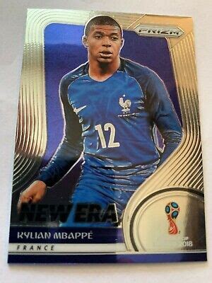 Kylian Mbappe Rookie Card 2018 Topps PRIZM World Cup France NE 9 Mint