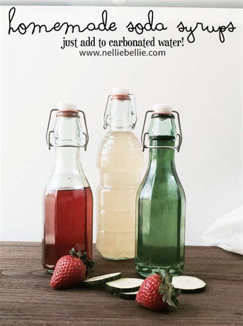 Homemade Soda Syrup Recipe And Tutorial From These Are Easy To Soda