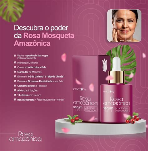 5 Rosa Amazônica Sérum 11 em 1 Amazony