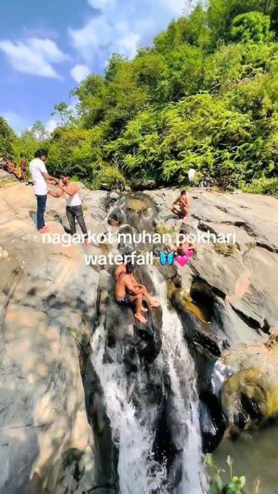 Nagarkot Muhan Pokhari Waterfallnagarkotnagarkot Muhan Pokhari