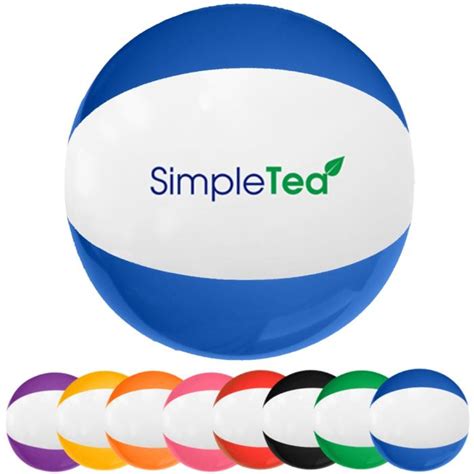 16 Inch Two Tone Beachballs Promotion Choice
