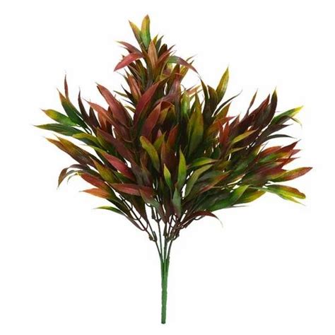 Artificial Colored Bamboo Leaves Bunch Height 32cm X Width 30cm