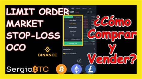 Binance En Android Ordenes Limit Market Stop Oco Y Comisiones De