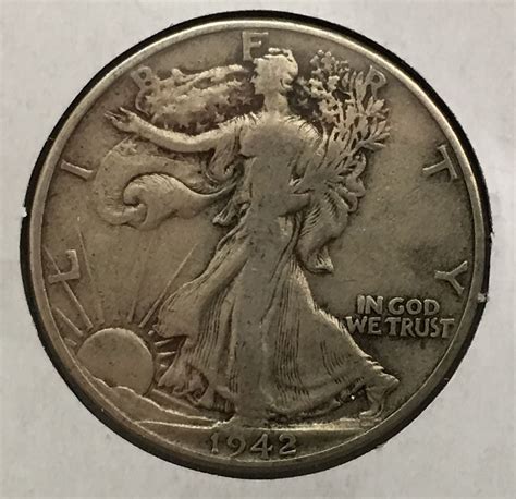 1942 P Walking Liberty Half Dollar For Sale Buy Now Online Item