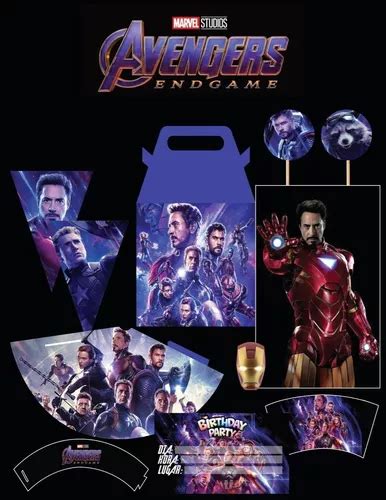 Kit Imprimible Cumpleaños Avengers Endgame en venta en Bosa Bogotá D C