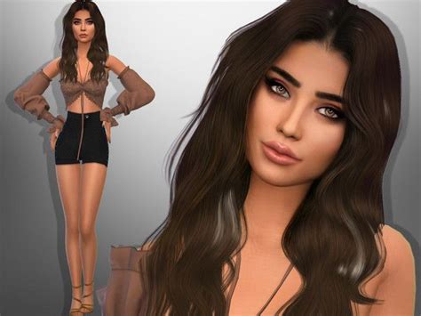 Divaka45s Ingrid Rhoades Sims Sims 4 Sims Hair