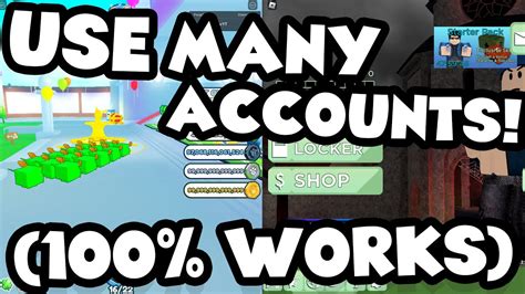 UPDATED How To Use MANY Roblox Accounts AT ONCE YouTube