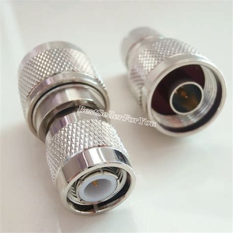 1x N Tnc Type N Male Plug To Tnc Male Rf Connector Adapter In Connectors From Lights And Lighting