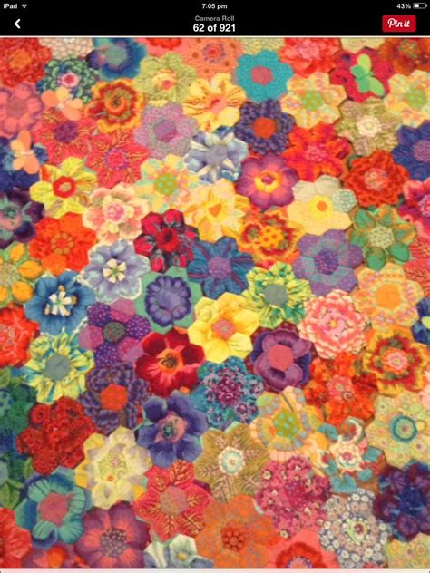 Colorful Flower Quilt