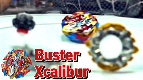 Beyblade Buster Xcalibur B 120 Slow Motion Battle Youtube