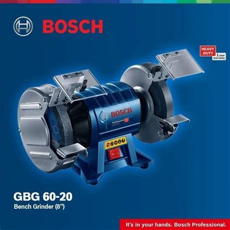 Gbg Professional Double Wheeled Bench Grinder Bosch Gbg Bt