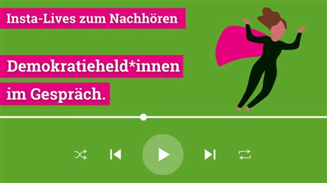 Podcast Demokratieheld Innen Im Gespr Ch Amadeu Antonio Stiftung