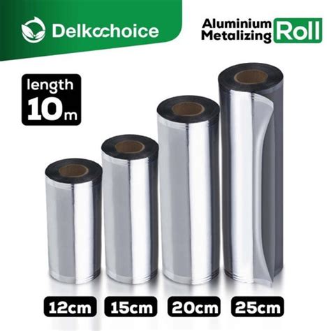 Jual KEMASAN ALUMUNIUM FOIL FOOD GRADE SASET FOIL ROLL 10M