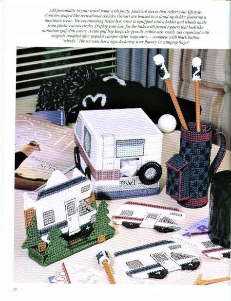 49 Best Plastic Canvas Campingtrailer Images In 2020 Plastic Canvas