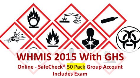 Whmis 2015 Online Certification Course Safecheck®