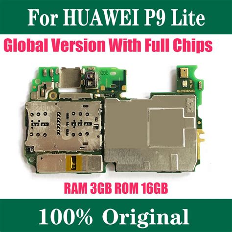 Original Mainboard 16GB For HuaWei P9 Lite Motherboard Unlocked Logic