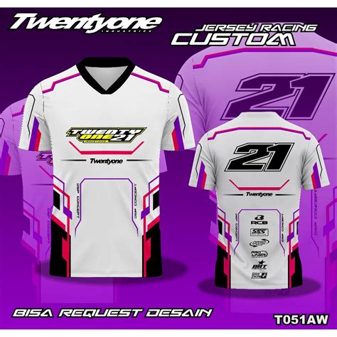 Jual Jersey Team Racing Balap Full Printing Kaos Jersey Team Balap