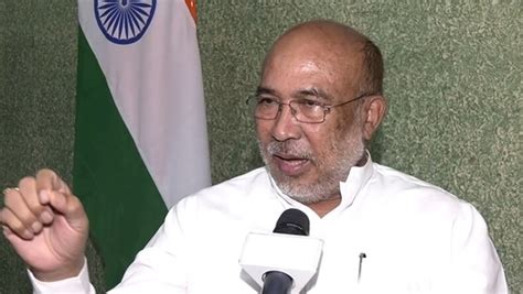 Crime Against Humanity Manipur Cm Biren Singh On Vile Video Latest