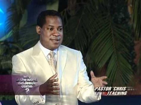 Why Did Jesus Come Pt 1 Pastor Chris Oyakhilome YouTube