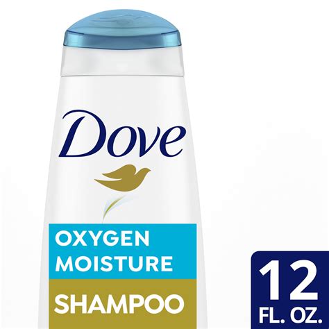 Dove Oxygen Moisture Shampoo Daily Care For Fine Hair 12 Oz