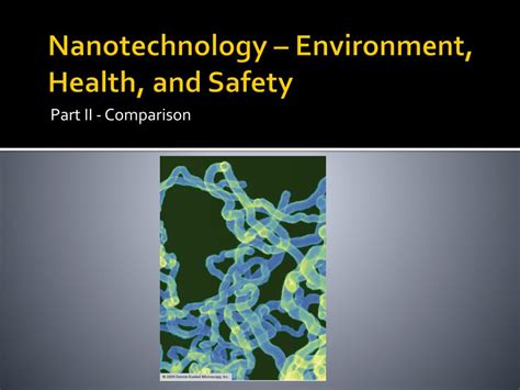 Ppt Making Nanotechnology Safe Powerpoint Presentation Free Download