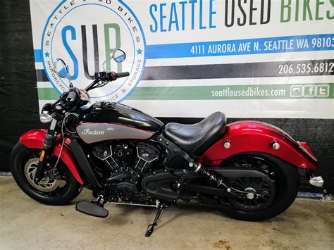 2018 Indian Scout Sixty Abs Seattle Used Bikes