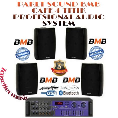 Jual Paket Sound Speaker Bmb Inch Titik Sound Cafe Resto Mesjid