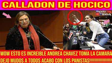 SIN PALBRAS DEJO MUDA A TODA LA CAMARA ANDREA CHAVEZ ACABO CON TODO