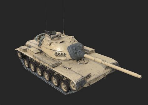 3d Model 3 Coatings Of Taiwan Cm11 M48h Brave Tiger Main Battle Tank Vr