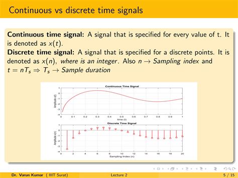 Classification Of Signal Ppt