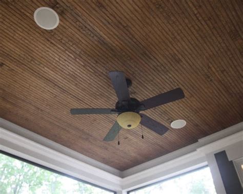 Stained Beadboard Ceiling | Houzz