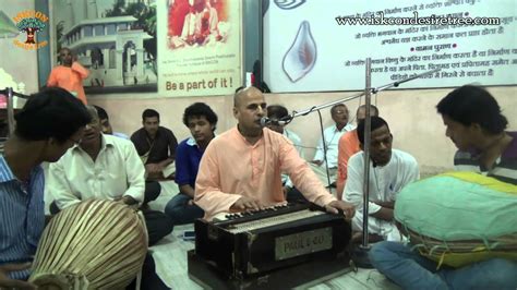 Hare Krishna Kirtan By Damodar Prabhu On 27 July 2014 At ISKCON Mira Road