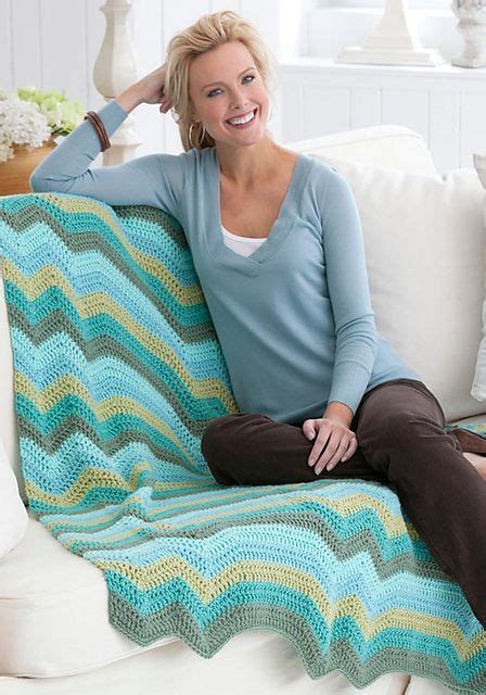 Easy Ripple Crochet Blankets To Make To Brighten Any Room Ideal Me