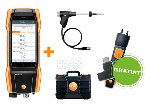 Kit Testo Longlife Analyseur De Combustion Testo Analyse De