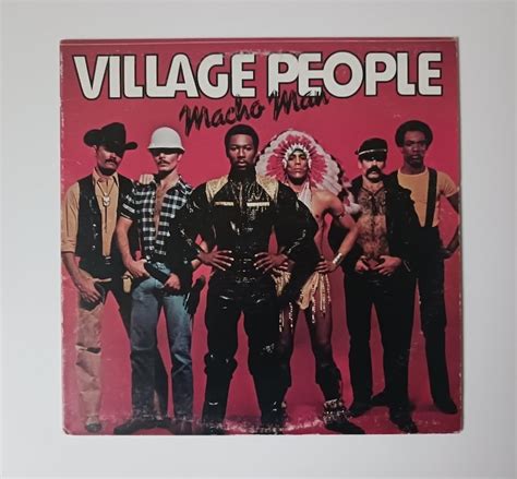 Village People Macho Man Vinyl Record 1978 Original Record 1978 First