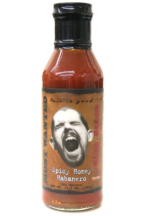 Most Wanted Spicy Honey Habanero Wing Sauce Countrymercantile