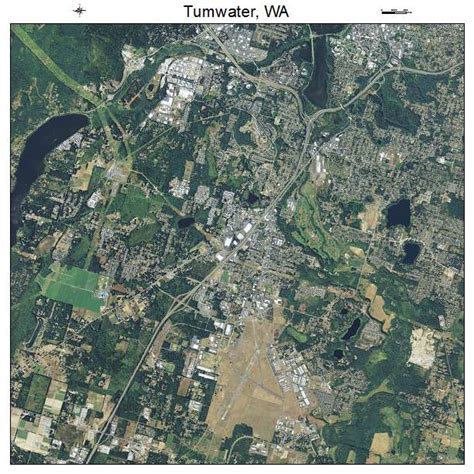 Aerial Photography Map of Tumwater, WA Washington