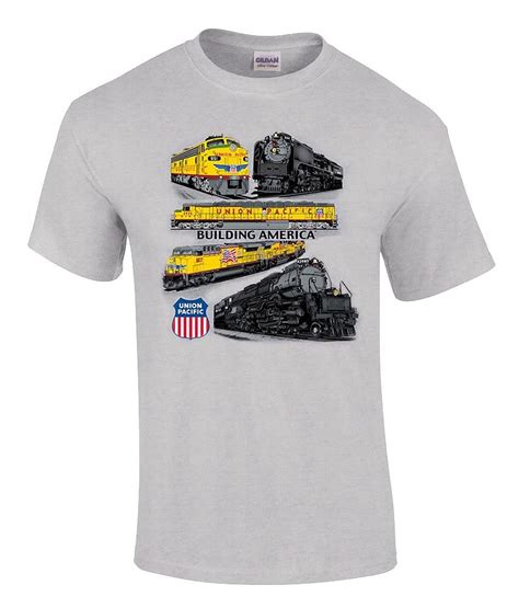 Union Pacific Collage Railroad T Shirt 5983 Pilihax