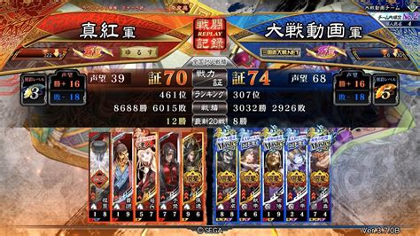 三国志大戦 神速 Vs 終焉への覇道 Youtube