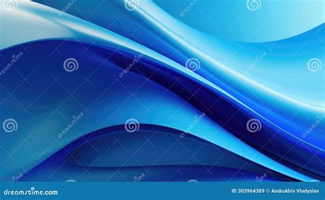 3D Abstract Blue Background Stock Illustration - Illustration of ...