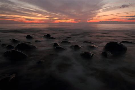 Bakgrundsbilder landskap solnedgång hav vatten strand himmel