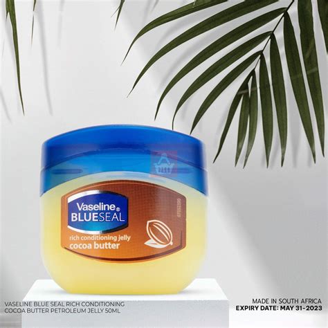 Vaseline Blue Seal Rich Conditioning Cocoa Butter Petroleum Jelly Ml